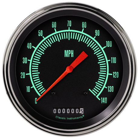 Classic Instruments G STOCK 5IN SPEEDO 140 MPH - GS56SLC