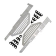Mr Gasket Spark Plug Wire Divider Bracket-SBC - 6042