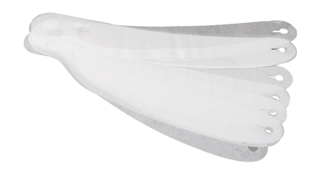 RaceQuip Pro 2mm Clear Helmet Face Shield Tear-Offs - Pack of 20 - 203213RQP