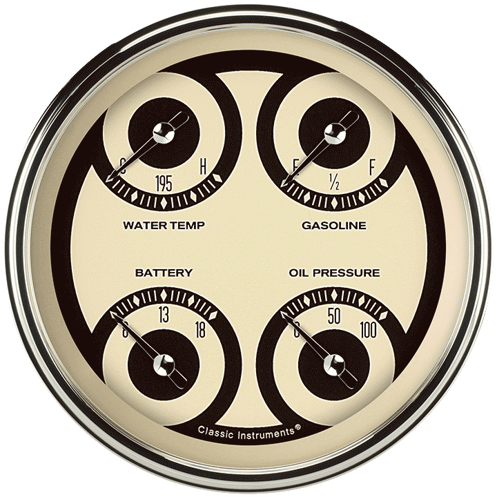 Classic Instruments NOSTALGIA VT 5IN QUAD 0-30 - NT31SLF