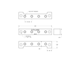 Holley 534-35 HOLLEY EFI 1/8NPT SENSOR BLOCK