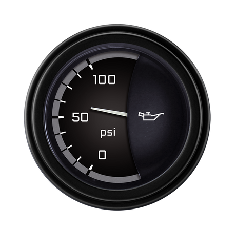 Classic Instruments AutoCross Gray 2 1/8" Oil Pressure - AX81GBLF