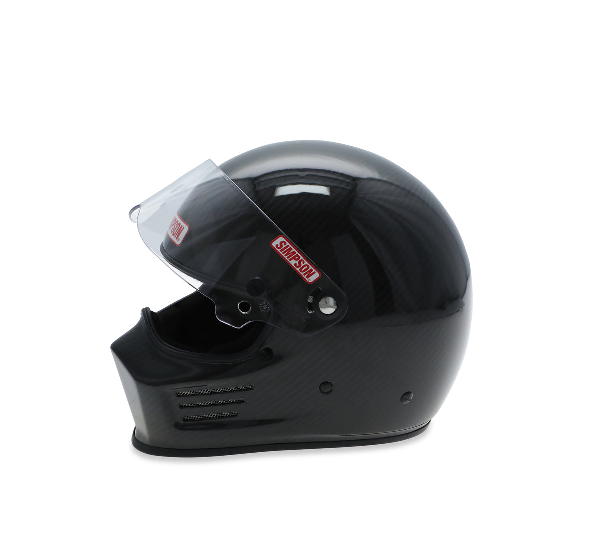 Simpson Carbon Bandit Racing Helmet No Vent MD - 720102C