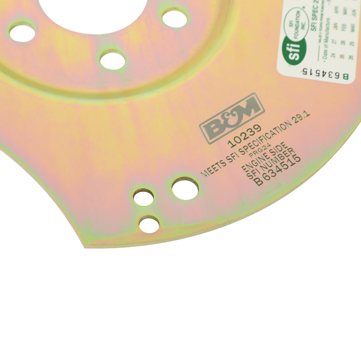 B&M Steel SFI Certified Flexplate - Mopar A904 - 10239