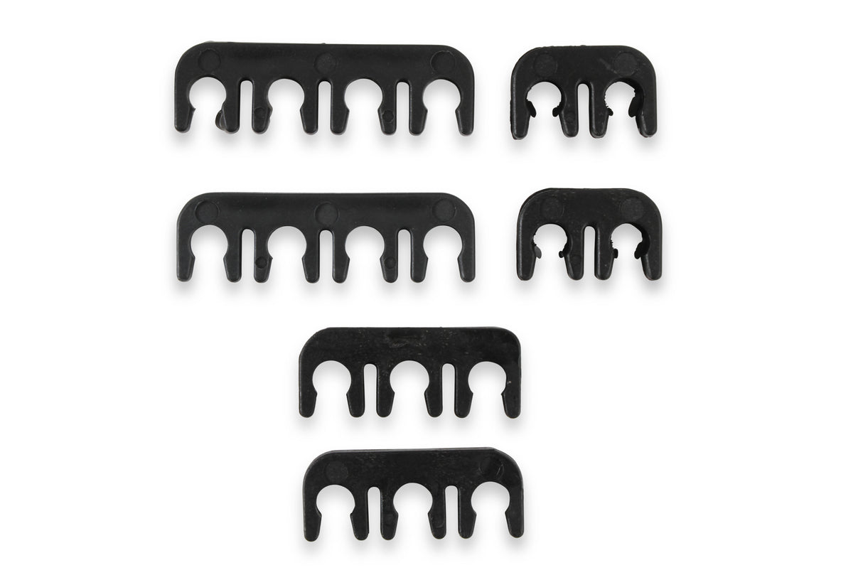 ACCEL Spark Plug Wire Set- 7mm-Super Stock-Copper Core-Universal Straight Boots-Yellow - 3008