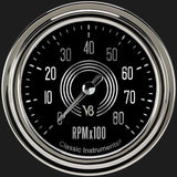Classic Instruments V8 Speedster 2 5/8" Tachometer - V8SR383SLC