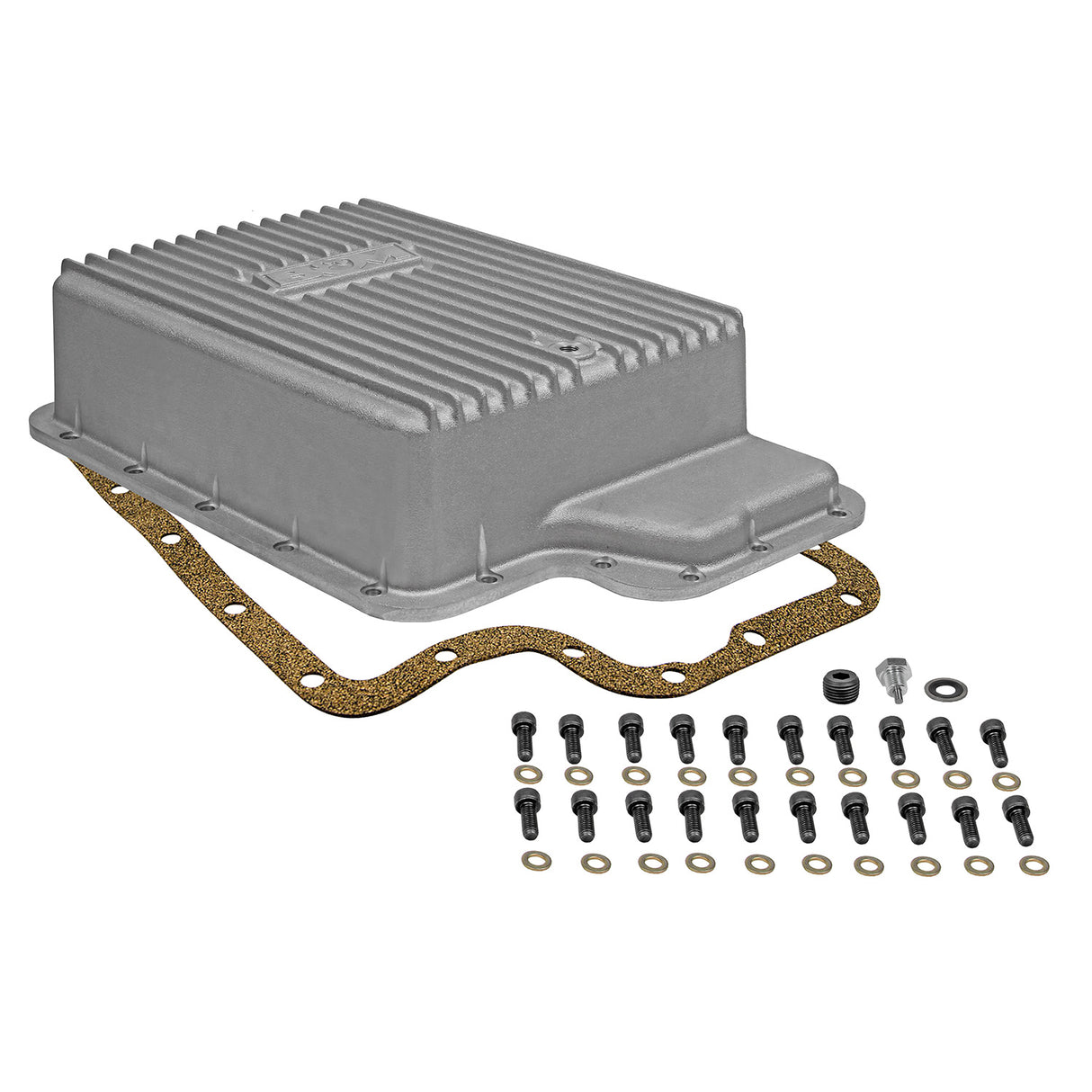 B&M Hi-Tek Deep Transmission Pan - Aluminum - 40295