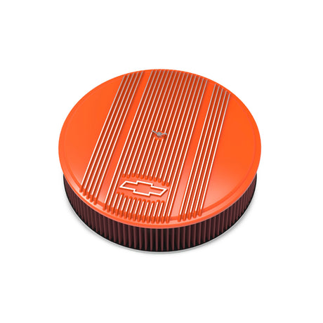 Holley 120-176 Vintage Series GM Licensed Air Cleaner - Factory Orange Machined