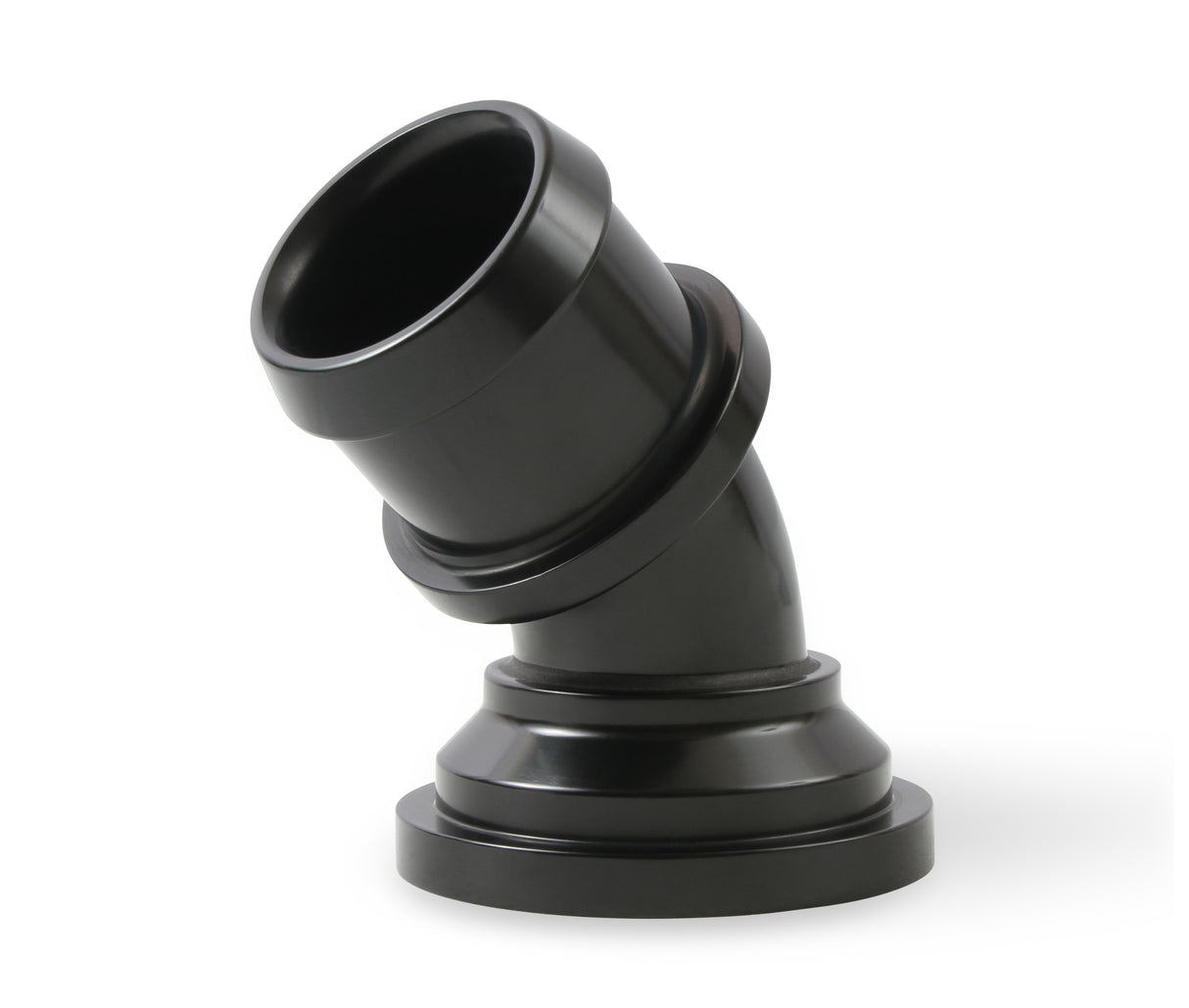 Holley 97-343 Water Neck - Swivel 45 Degree Angle - Black