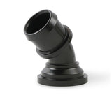 Holley 97-343 Water Neck - Swivel 45 Degree Angle - Black
