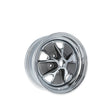 Scott Drake 14x6 Styled Steel Wheel Chrome/Charcoal - C5ZZ-1007-DR
