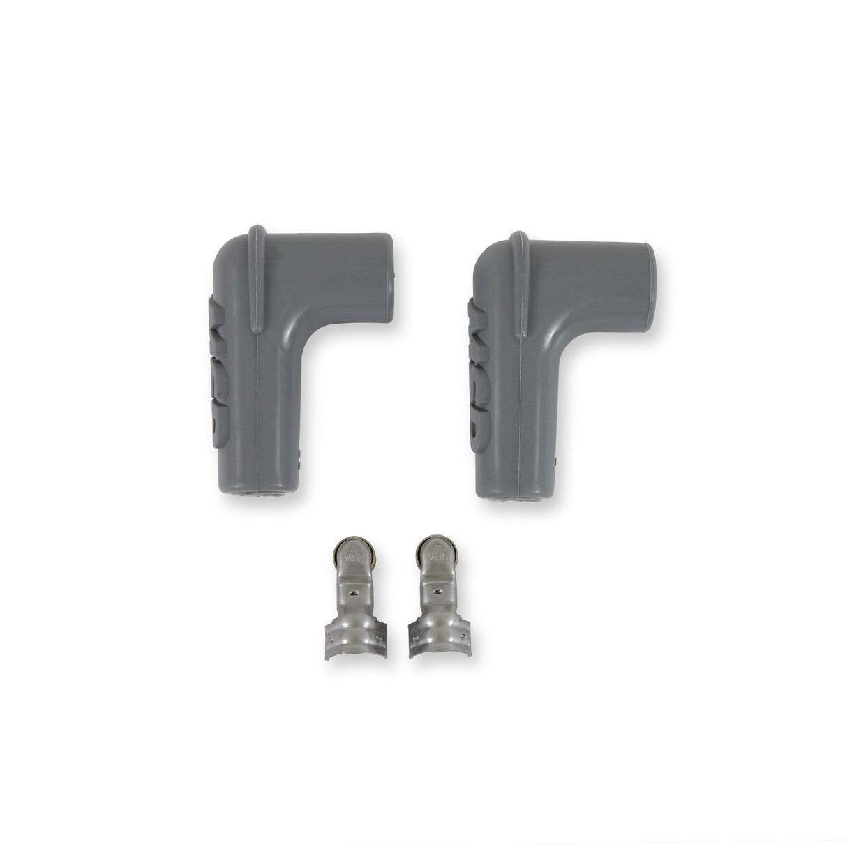 MSD Silicone 90° Spark Plug Boots & Terminals - 3311