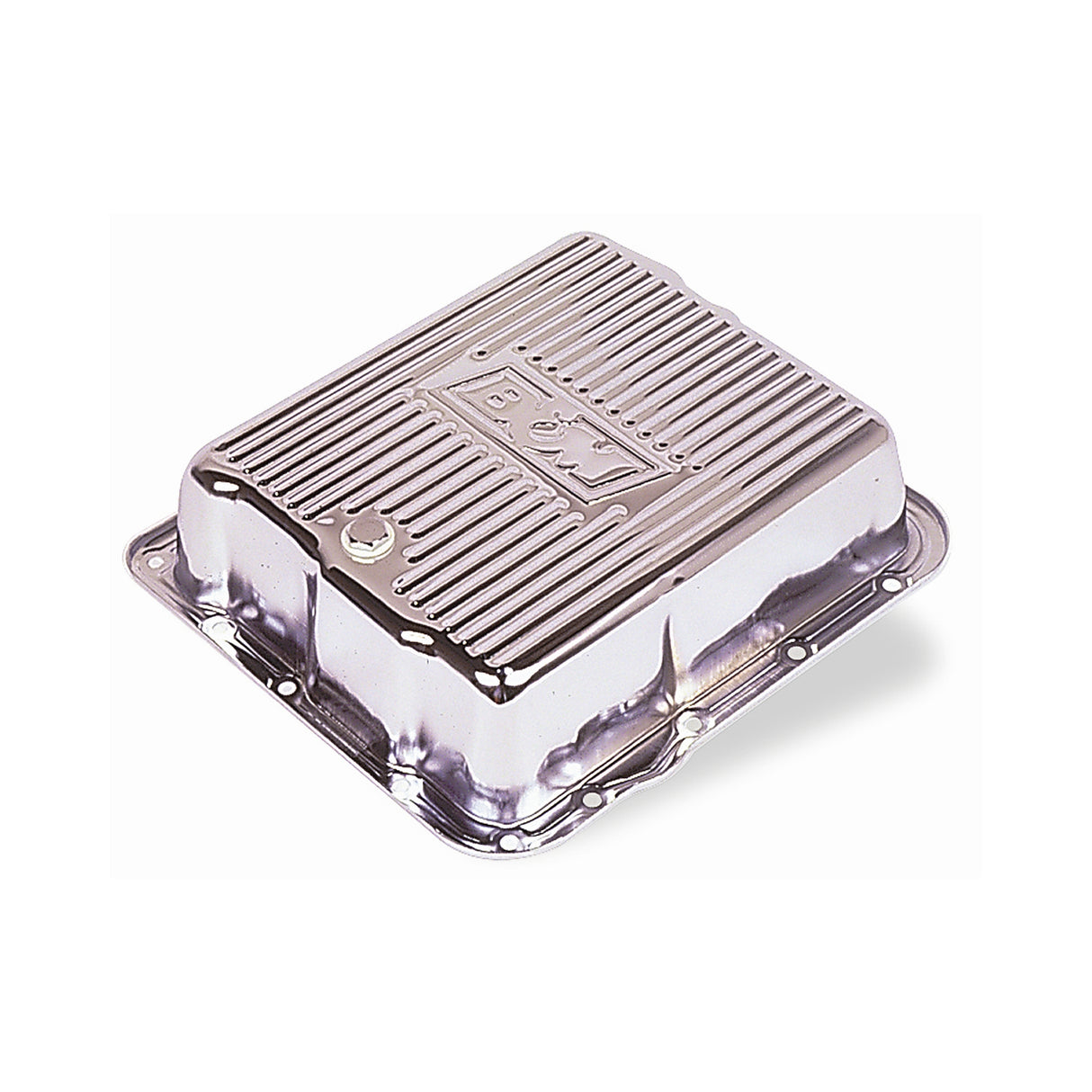 B&M Hi-Tek Deep Transmission Pan - Chrome - 70289