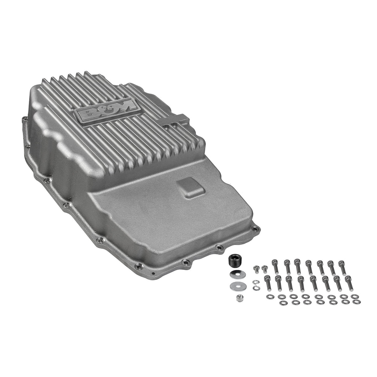 B&M Hi-Tek Deep Transmission Pan - Aluminum - 70396