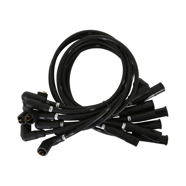 Scott Drake 8MM Black Spark Plug Wires - C7OZ-12259-BK8