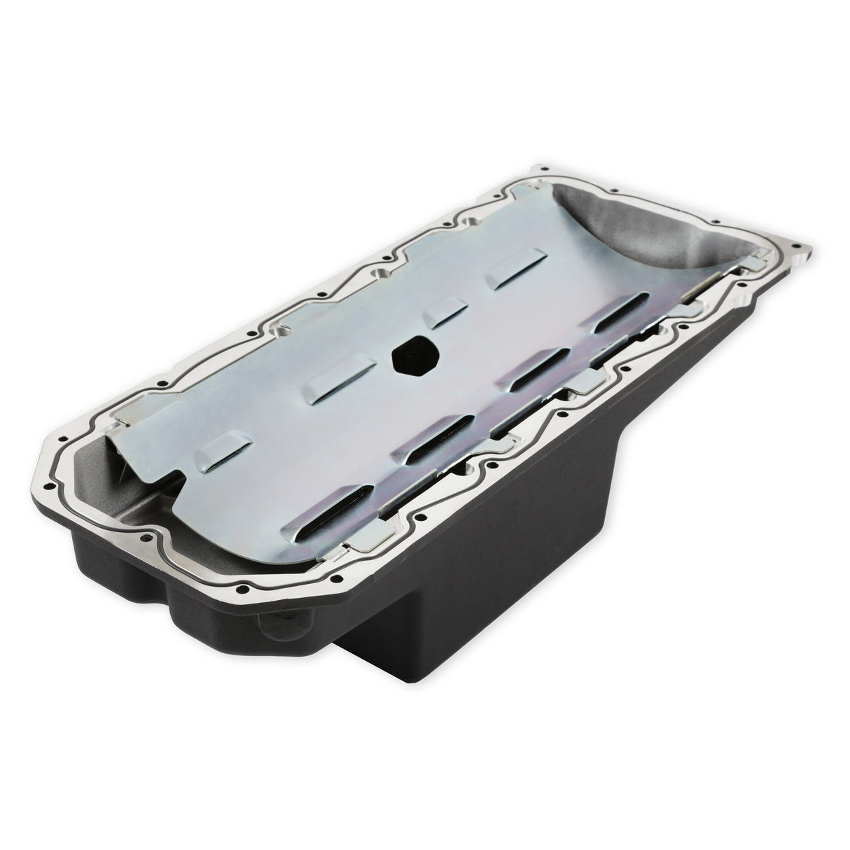 Holley 302-64BK Gen III Hemi Swap Oil Pan - Mid-Sump - Hellcat - Black