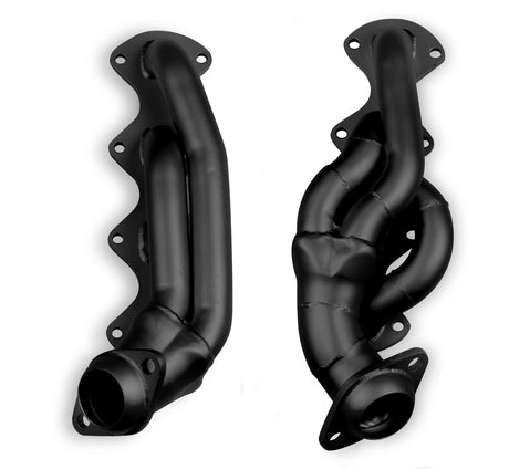 Flowtech Shorty Headers - Black Painted - 91673FLT