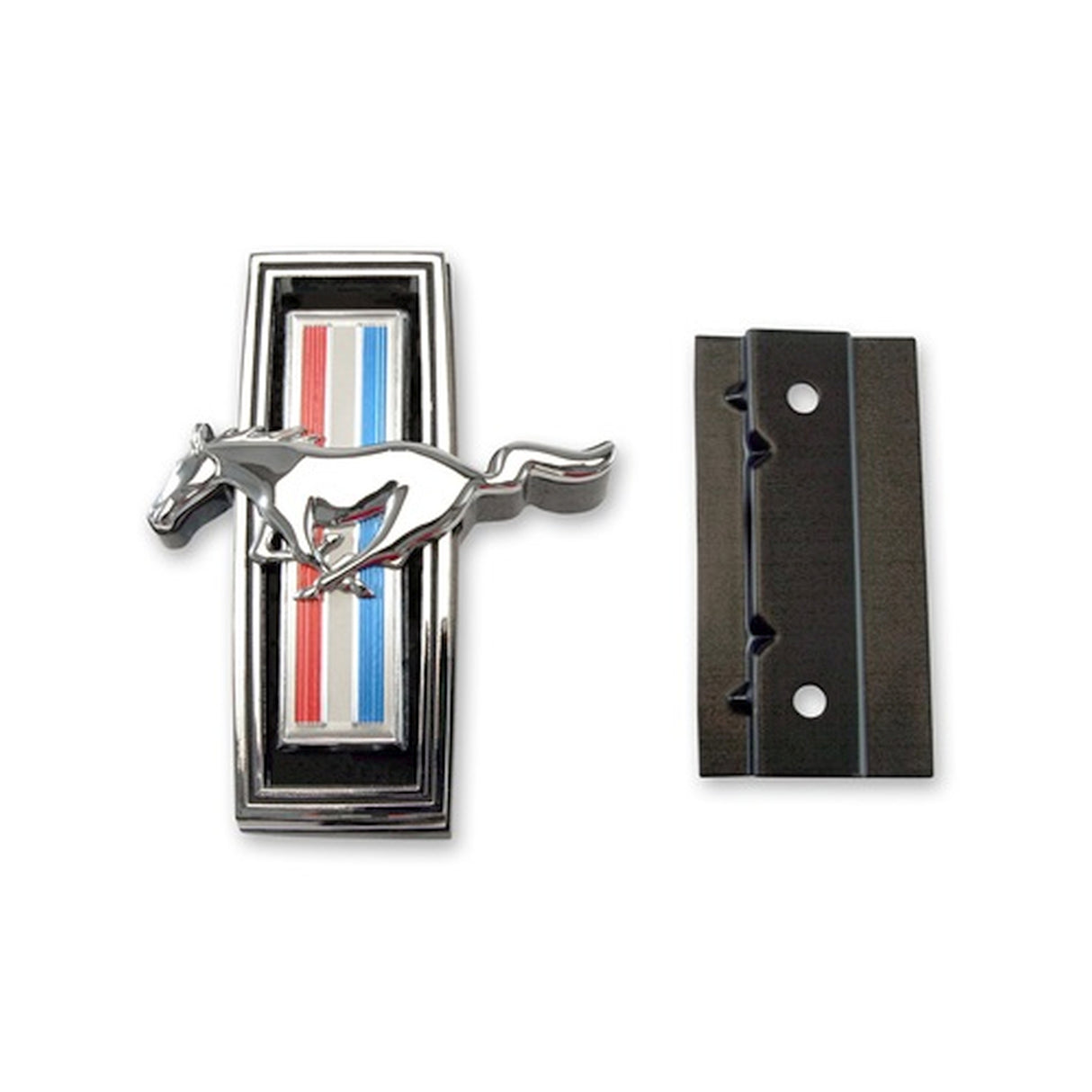 Scott Drake Running Horse Grill Emblem, with Mounting Kit - C9ZZ-8213-AR