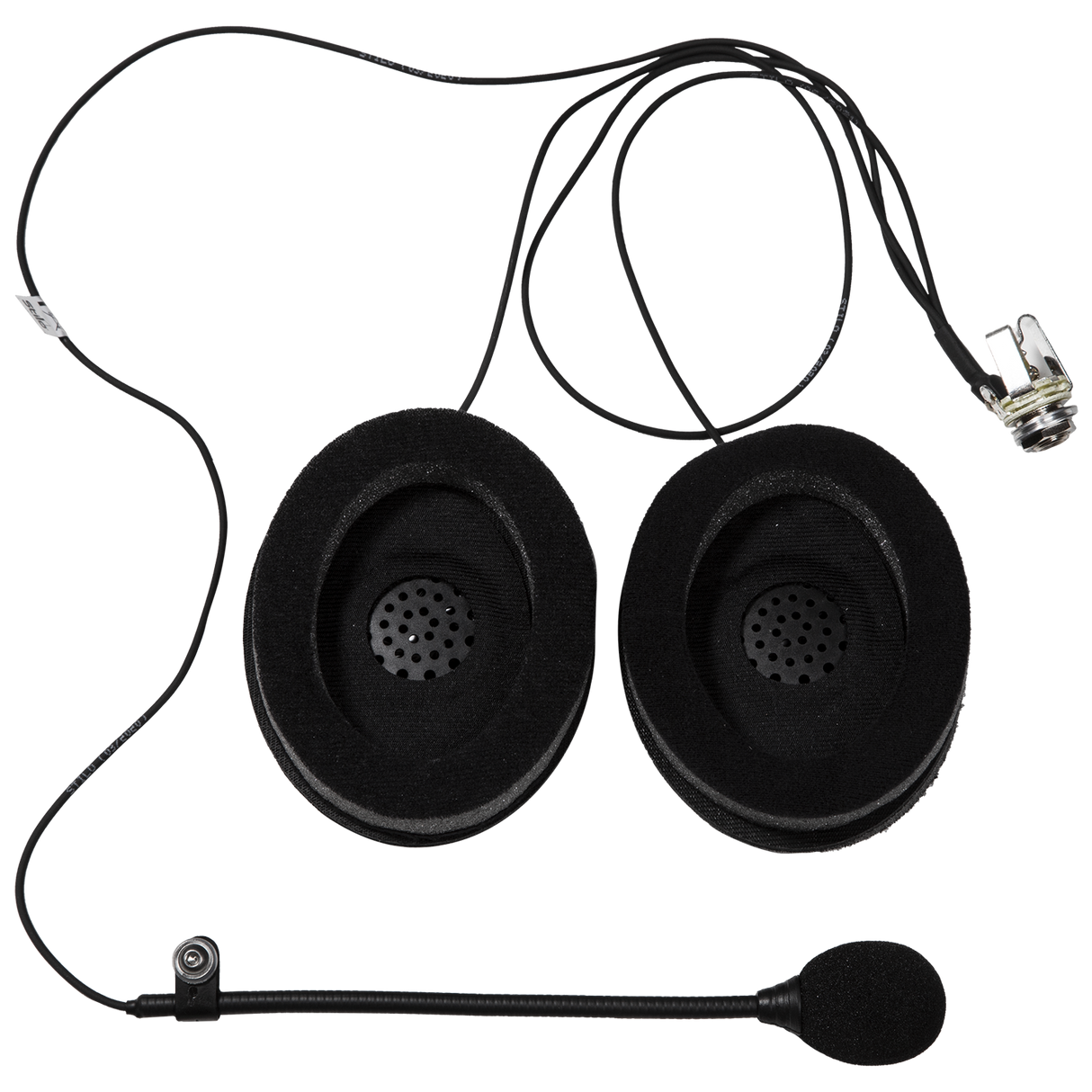 STILO Trophy jet com. system-Gentex Boom mic, Small behind the earpad speakers, 3 C Connector - AE0111
