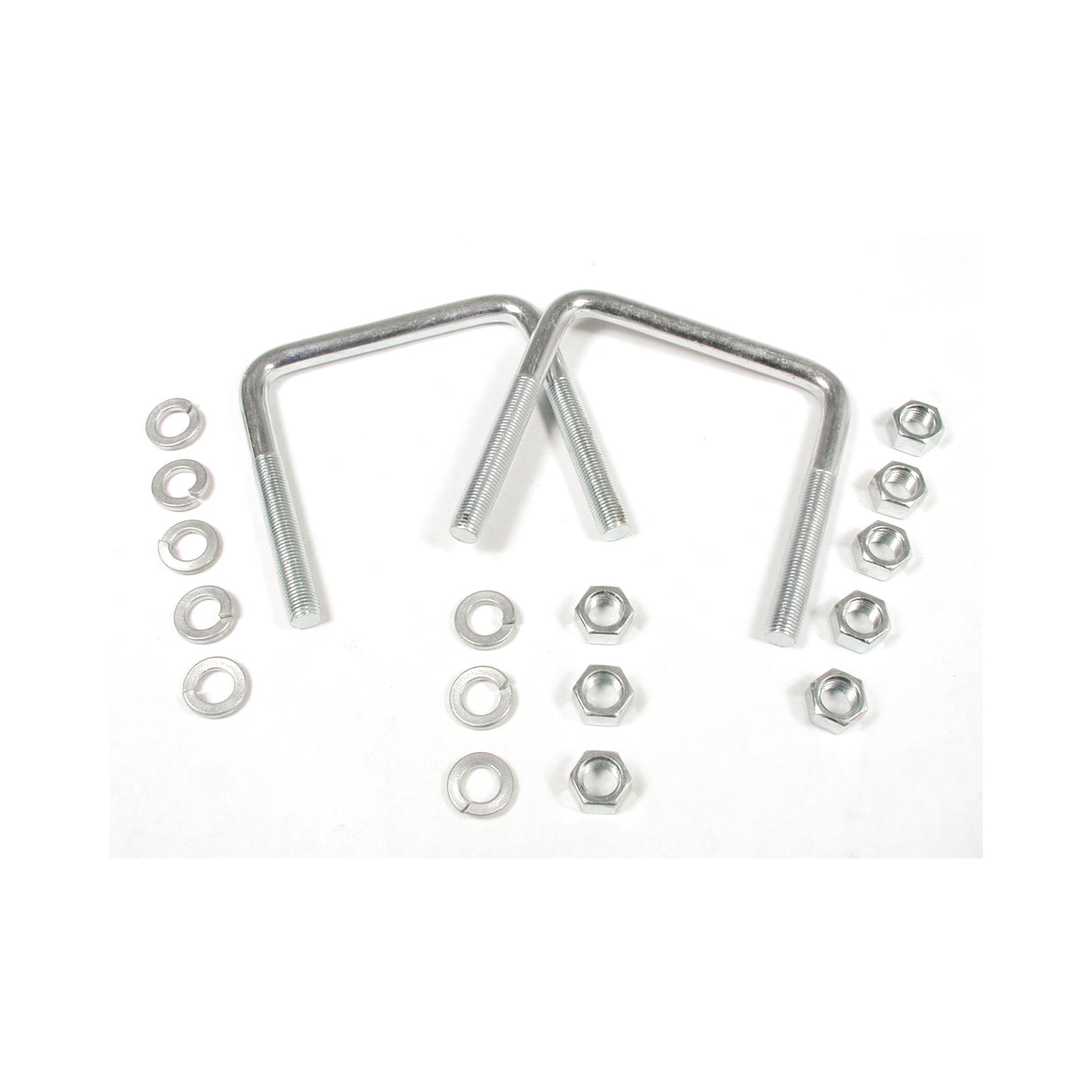 Lakewood Replacement U-Bolt Kit- 3/8" Diameter - 3-1/2" Center to Center - 20570