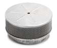 Holley 720-11 5-3/4"(A) x 2"(B) x 3/4"(C) x 5"(D), no vents, no flame tube, 350-600 recommended CFM Aluminum Marine Flame Arrestor - 350-600 CFM