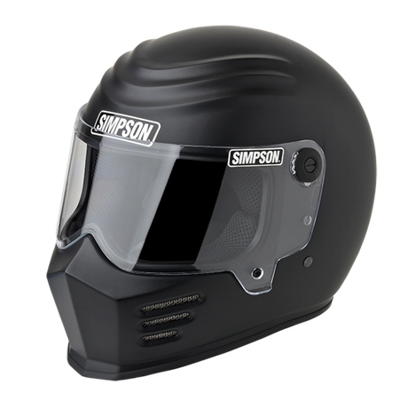 Simpson Motorcycle Outlaw Bandit Helmet - Flat Black - 28315XX8