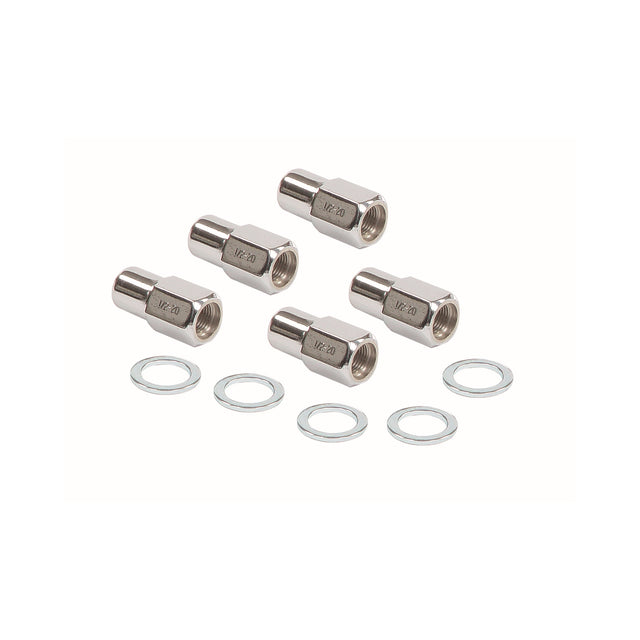 Mr Gasket Competition Open End Style Lug Nuts -Set Of 5 - 4301G
