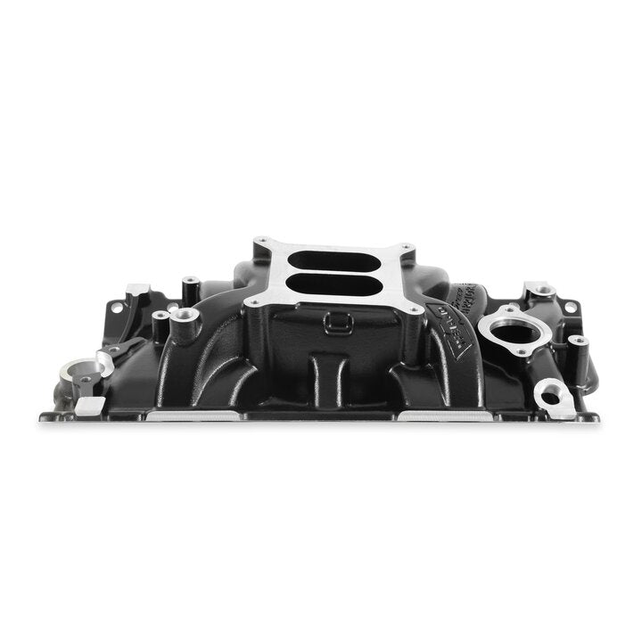 Weiand Speed Warrior Intake - Chevy Small Block V8 - Black Ceramic Coated - 8150BK
