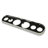 Scott Drake 6 Hole Instrument Bezel Black - C5ZZ-10838-6-BK