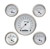 Classic Instruments Classic White 5 Gauge Set - CW00SLF