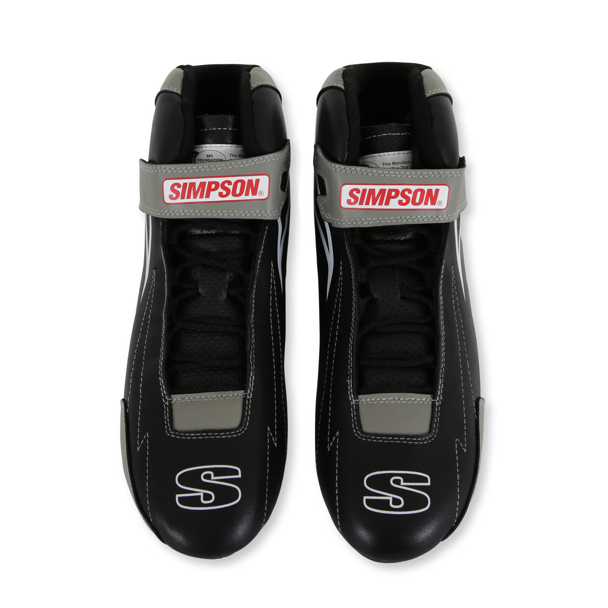 Simpson Supercoil Shoe Black/Grey - 9.5 - SC950G