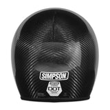 Simpson Motorcycle Chopper Helmet - Carbon Fiber XS - CHOPCXS