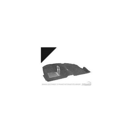 Scott Drake 65-68 Fastback Economy Carpet Kit (Black) - CAR-65-FB-BK-N