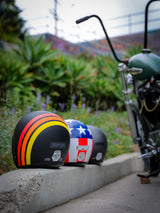 Simpson Motorcycle CHOPPER HELMET US ELWOOD LARGE - CHOPEWLG