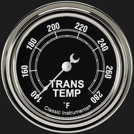 Classic Instruments Traditional 2 5/8" Transmission Temperature Gauge - TR327SLF