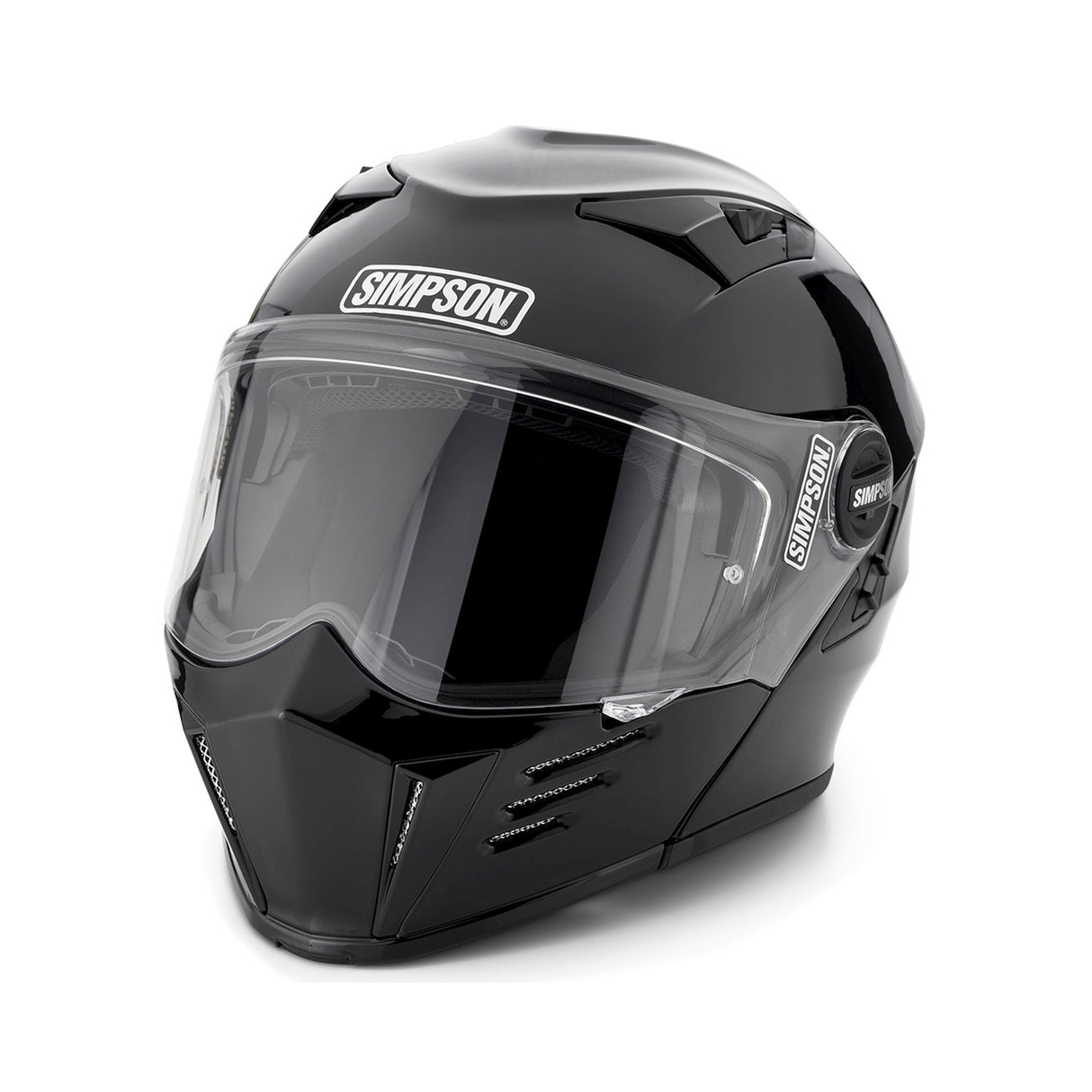 Simpson Motorcycle Mod Bandit Helmet - Black LG - M59L2