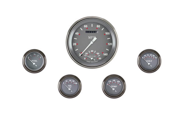 Classic Instruments SG SERIES 5INSPEEDTACH & 4 - 2IN FOTV-GM - SG65SLF