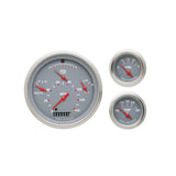 Classic Instruments 1957 Chevy Six Gauge Set Gray-GM - CH01GSLC