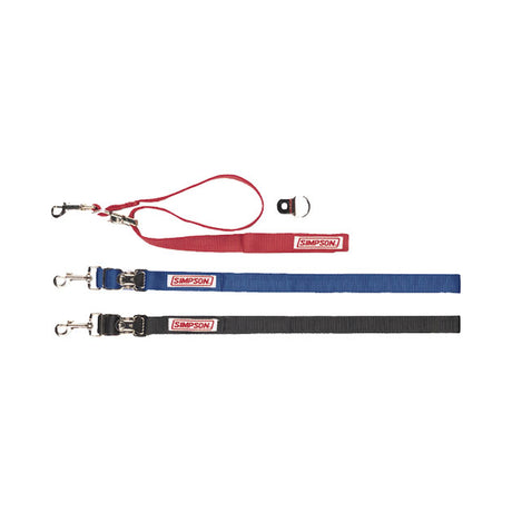 Simpson Helmet Restraints - 36007BL
