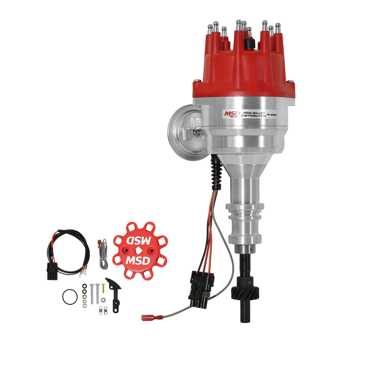 MSD Ford 289/302 Ready-To-Run Distributor, Steel Gear - 83521
