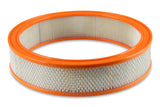 Holley 120-179 Air Filter - 14"x3" - White Paper Element - Orange Ring