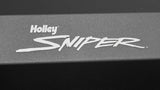 Holley 890010B Sniper Valve Cover - Fabricated Aluminum - SBC - Perimeter Bolt - Flat - Black
