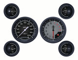 Classic Instruments Auto Cross Gray 6 Gauge Set - AX01GBLF