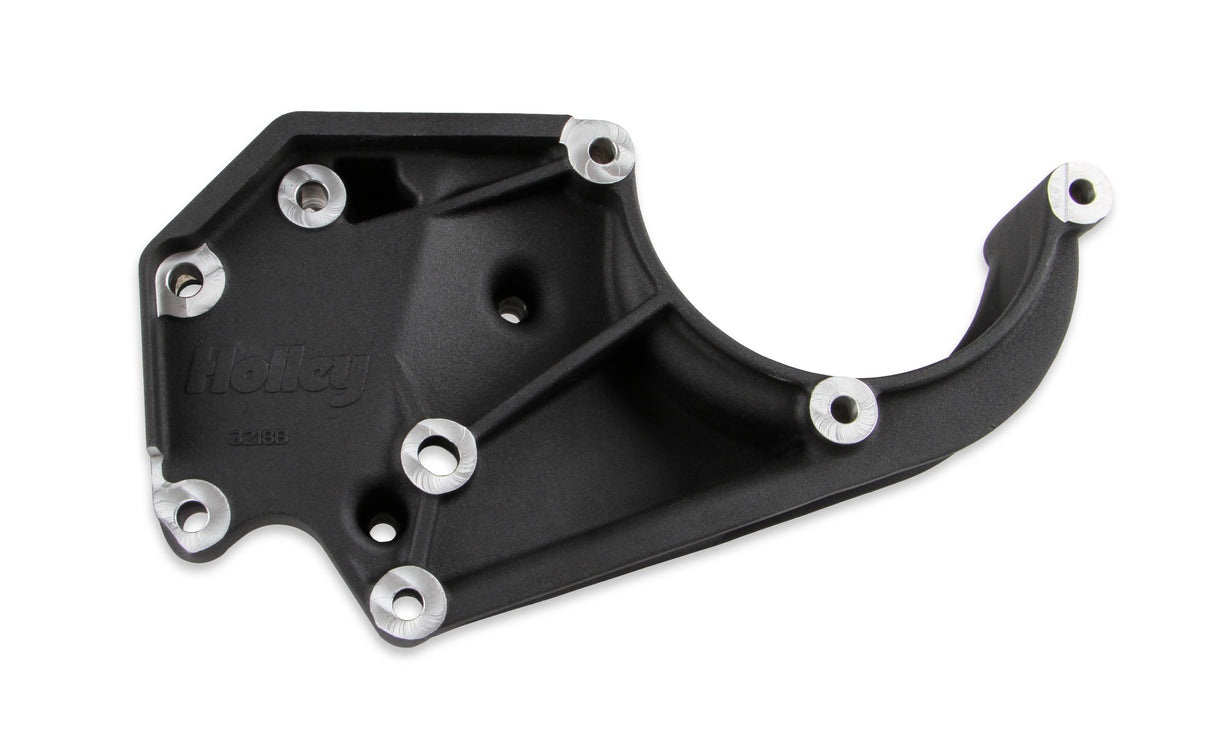 Holley 20-137BK LS/LT High-Mount Complete Accessory Drive Kit- Black Finish