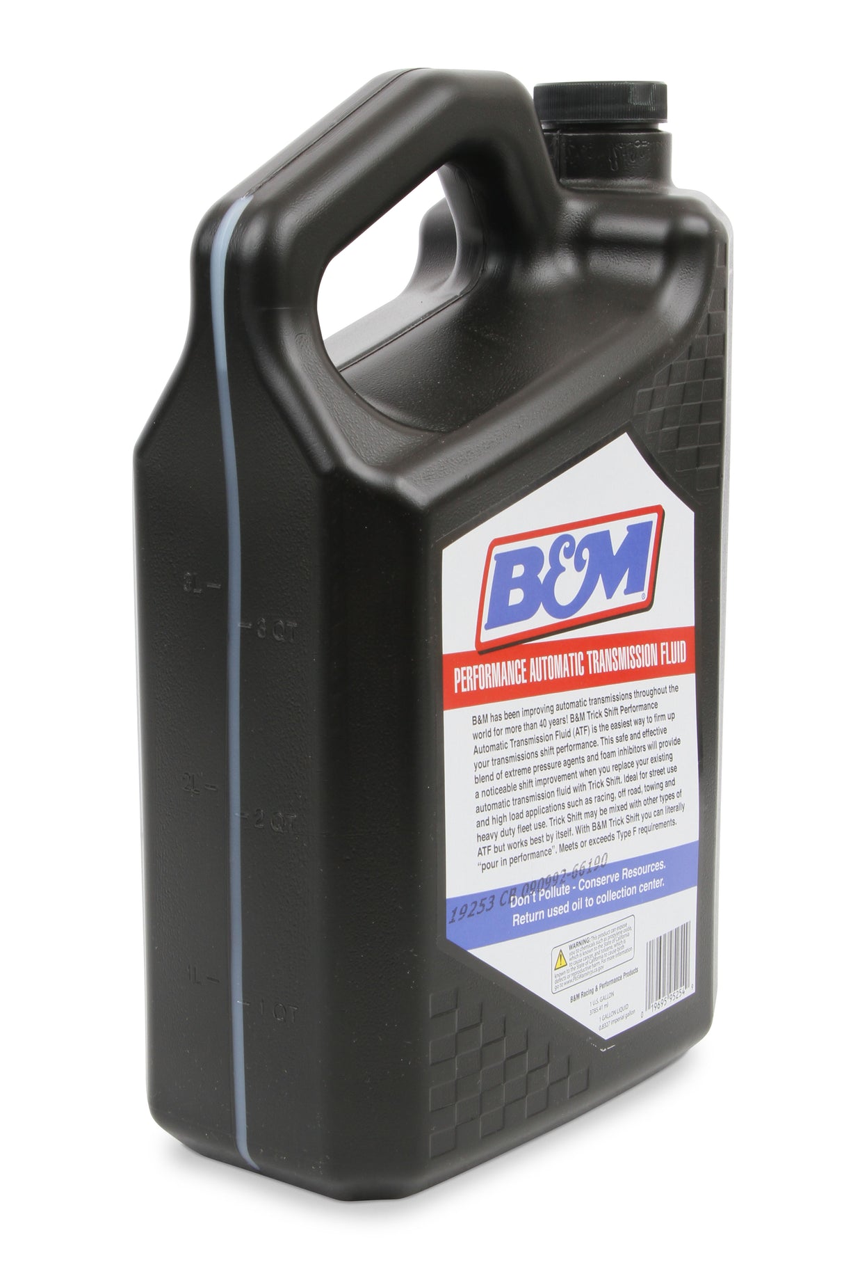 B&M Trick Shift Automatic Transmission Fluid - 1 Gallon Bottle - 80260