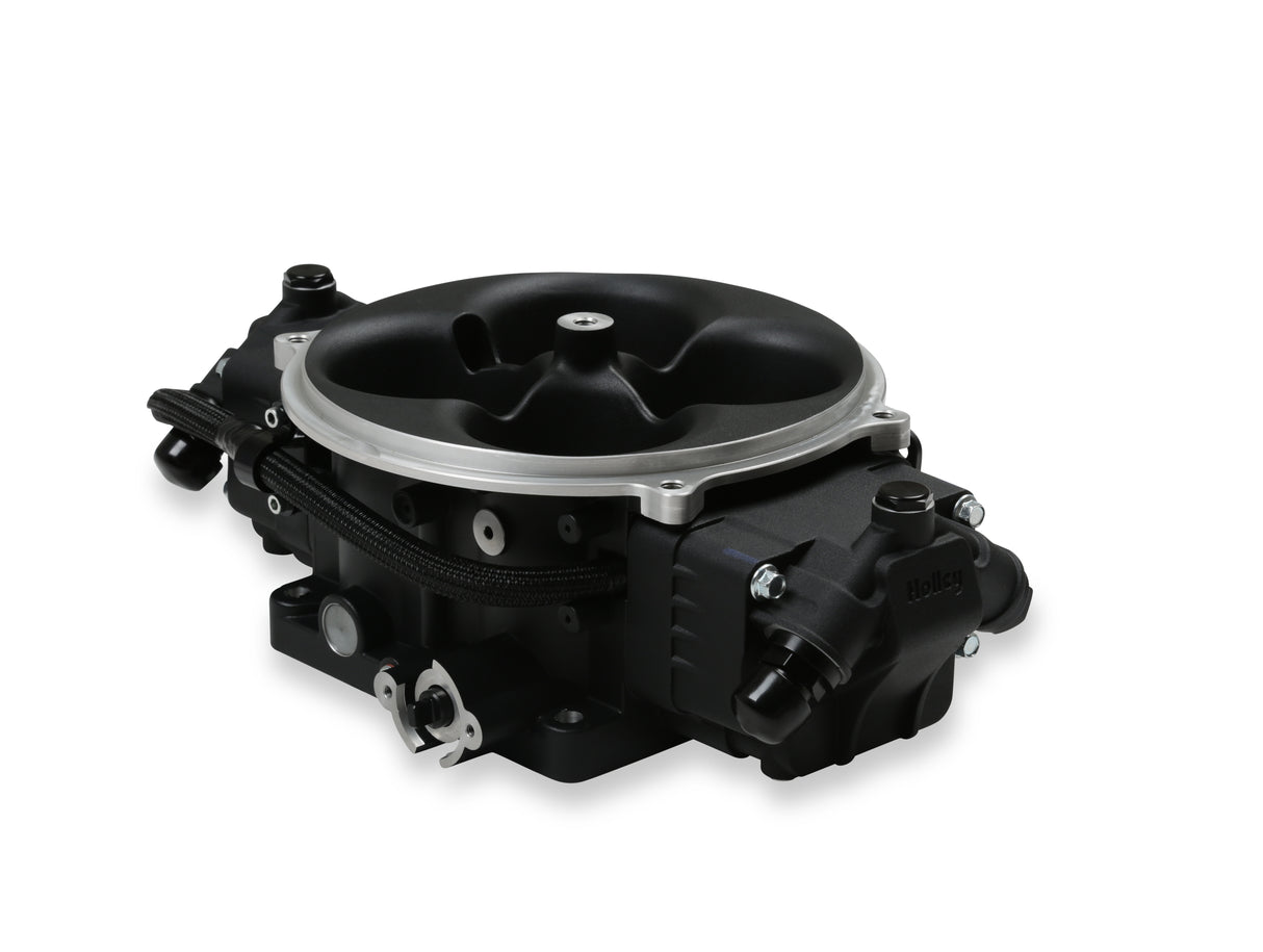 Holley 550-1081 EFI Terminator X Stealth 2x4 4500 Kit - Black
