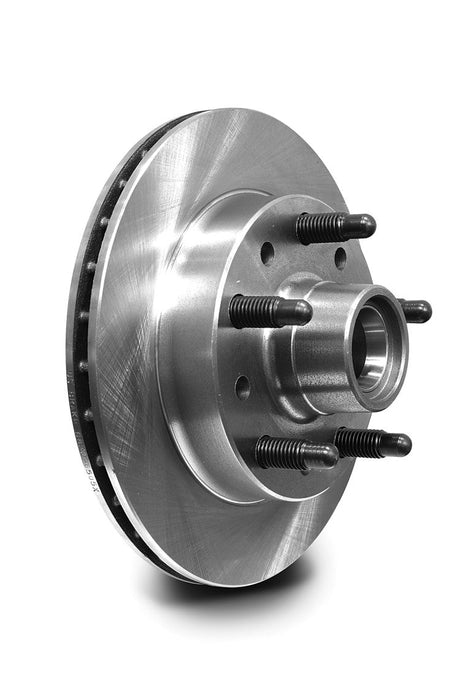 AFCO Cast Iron Brake Hub & Rotor Flat Hybrid .813 Inches Thick 10.13 Inches Diameter 5 Inch x 5 Inch Bolt Pattern - 5/8 Coarse Studs - 9850-6505 9850-6505