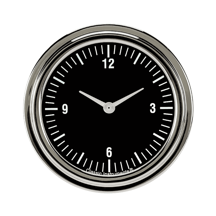 Classic Instruments Hot Rod 2 5/8" Clock - HR92SLF