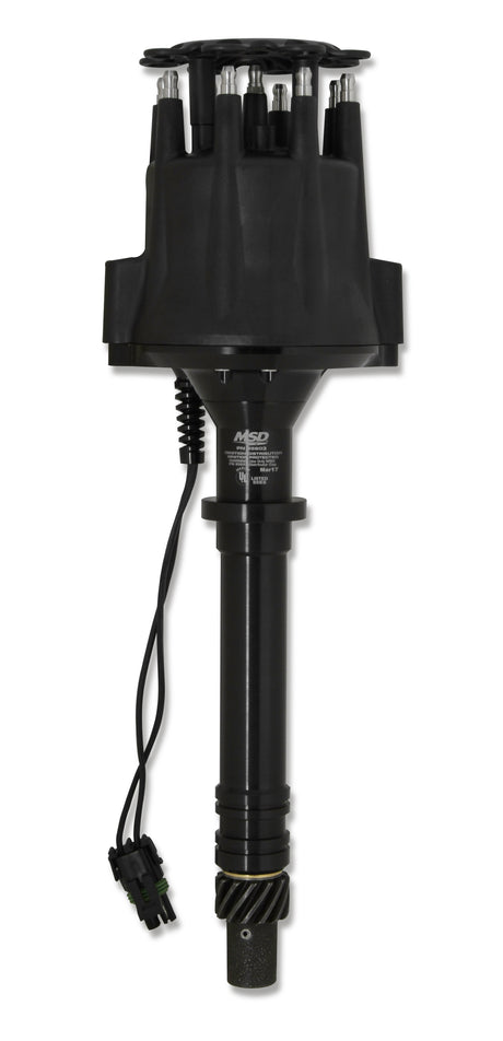 MSD Chevy V8 Marine Certified Distributor-Black - 85603