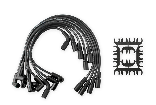 ACCEL Spark Plug Wire Set - Extreme 9000 Black Ceramic-Chevy/GMC Truck 5.0/5.7L 96-00 - 9042CK